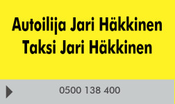 Autoilija Jari Häkkinen / Taksi Jari Häkkinen logo